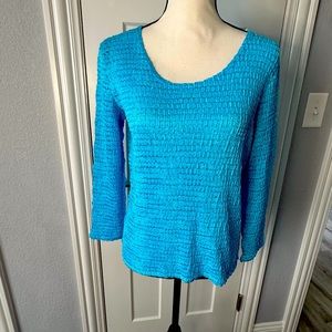 Rafael Aqua Blue Top